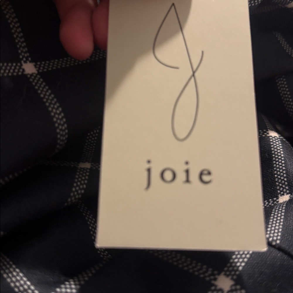 Joie Plaid Button Front Coat - Picture 3 of 4